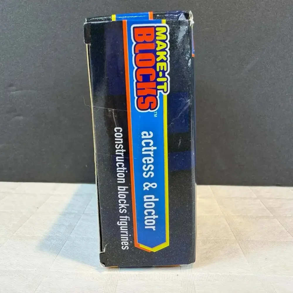 New Make-It Blocks Actress & Doctor 2pcs Miniature Construction Blocks Figurine